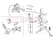 HUSQVARNA 2011 SMR 449-511 REAR BRAKE SYSTEM