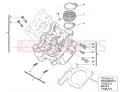 HUSQVARNA TE 449-511 CYLINDER HEAD