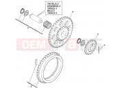 HUSQVARNA TE 449-511 OILPUMP GEAR