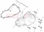 HUSQVARNA TE 449-511 GENERATOR COVER