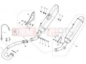 HUSQVARNA TE 449-511 EXHAUST SYSTEM