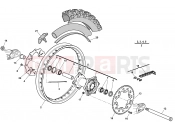 HUSQVARNA TE 449-511 REAR WHEEL
