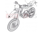 HUSQVARNA TE 449-511 TRANSFERS