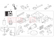 HUSQVARNA TE 449-511 EQUIPMENT & TOOLS