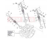 HUSQVARNA 2011 TXC 449-511 VALVES