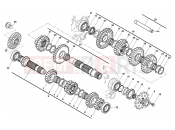 HUSQVARNA 2011 TXC 449-511 GEAR BOX