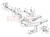 HUSQVARNA 2011 TXC 449-511 REAR SWING ARM