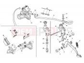 HUSQVARNA 2011 TXC 449-511 REAR BRAKE SYSTEM