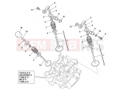 HUSQVARNA 2011 TC 449 VALVES
