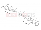 HUSQVARNA 2011 TC 449 OIL PUMP