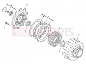 HUSQVARNA 2011 TC 449 CLUTCH