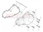 HUSQVARNA 2011 TC 449 GENERATOR COVER