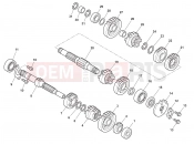 HUSQVARNA 2011 SMS4-TE 125 GEAR BOX