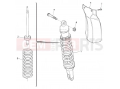 HUSQVARNA 2011 SMS4-TE 125 REAR SUSPENSION