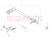 HUSQVARNA 2011 SMR-TE 125 GEAR SHIFT 2/2
