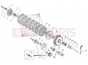 HUSQVARNA 2011 SMS-WRE 125 PRIMARY DRIVE - CLUTCH