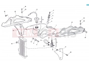 HUSQVARNA 2011 SMS-WRE 125 FUEL TANK BODY