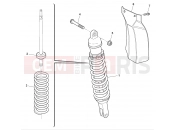 HUSQVARNA 2011 SMS-WRE 125 REAR SUSPENSION