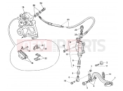 HUSQVARNA 2011 SMS-WRE 125 REAR BRAKE SYSTEM
