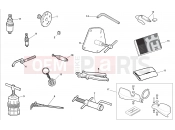 HUSQVARNA 2011 SMS-WRE 125 EQUIPMENT & TOOLS