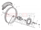 HUSQVARNA 2010 SM-TE 630 FRONT WHEEL (TE)