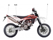 HUSQVARNA 2010 310-450-510 TRANSFERS (SMR)