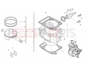 HUSQVARNA 2010 TE-TC-TXC 250 CYLINDER - PISTON