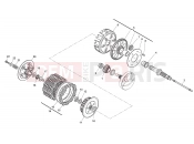 HUSQVARNA 2010 TE-TC-TXC 250 PRIMARY DRIVE - CLUTCH
