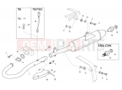 HUSQVARNA 2010 TE-TC-TXC 250 EXHAUST SYSTEM
