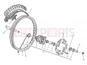 HUSQVARNA 2010 TE-TC-TXC 250 FRONT WHEEL