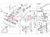HUSQVARNA 2010 TE-TC-TXC 250 REAR SWING ARM