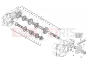HUSQVARNA 2009 TC 250 GEAR BOX