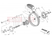 HUSQVARNA 2009 TC 250 REAR WHEEL