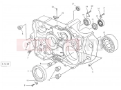 HUSQVARNA 2008 SM-TE 610 CRANKCASE CARTER R.H.