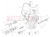 HUSQVARNA 2008 SM-TE 610 OIL SYSTEM