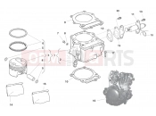 HUSQVARNA 2008 SMR 450R CYLINDER - PISTON