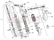 HUSQVARNA 2008 WR 250 REAR SUSPENSION