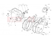 HUSQVARNA 2007 SM-TE 610IE CRANKCASE COVERS