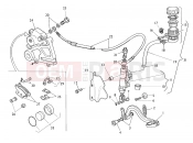 HUSQVARNA 2007 SM-TE 610IE REAR BRAKE SYSTEM