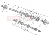 HUSQVARNA 2007 WR 250 GEAR BOX