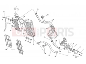 HUSQVARNA 2007 WR 250 COOLING SYSTEM