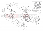 HUSQVARNA 2007 SMS-WRE 125 CRANKSHAFT - CYLINDER