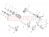 HUSQVARNA 2007 SMS-WRE 125 GEAR SHIFT