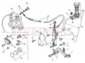 HUSQVARNA 2006 SMS-TE 610 REAR BRAKE SYSTEM