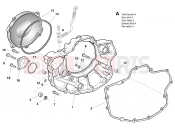 HUSQVARNA 2006 SM 450RR CLUTCH COVER