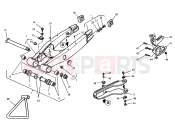 HUSQVARNA 2006 SM 450RR REAR SWING ARM