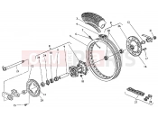 HUSQVARNA 2006 SM 450RR REAR WHEEL