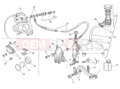 HUSQVARNA 2006 SM 450RR REAR BRAKE SYSTEM