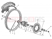 HUSQVARNA 2006 WR 250 FRONT WHEEL