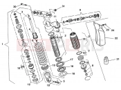 HUSQVARNA 2006 WR 250 REAR SUSPENSION
